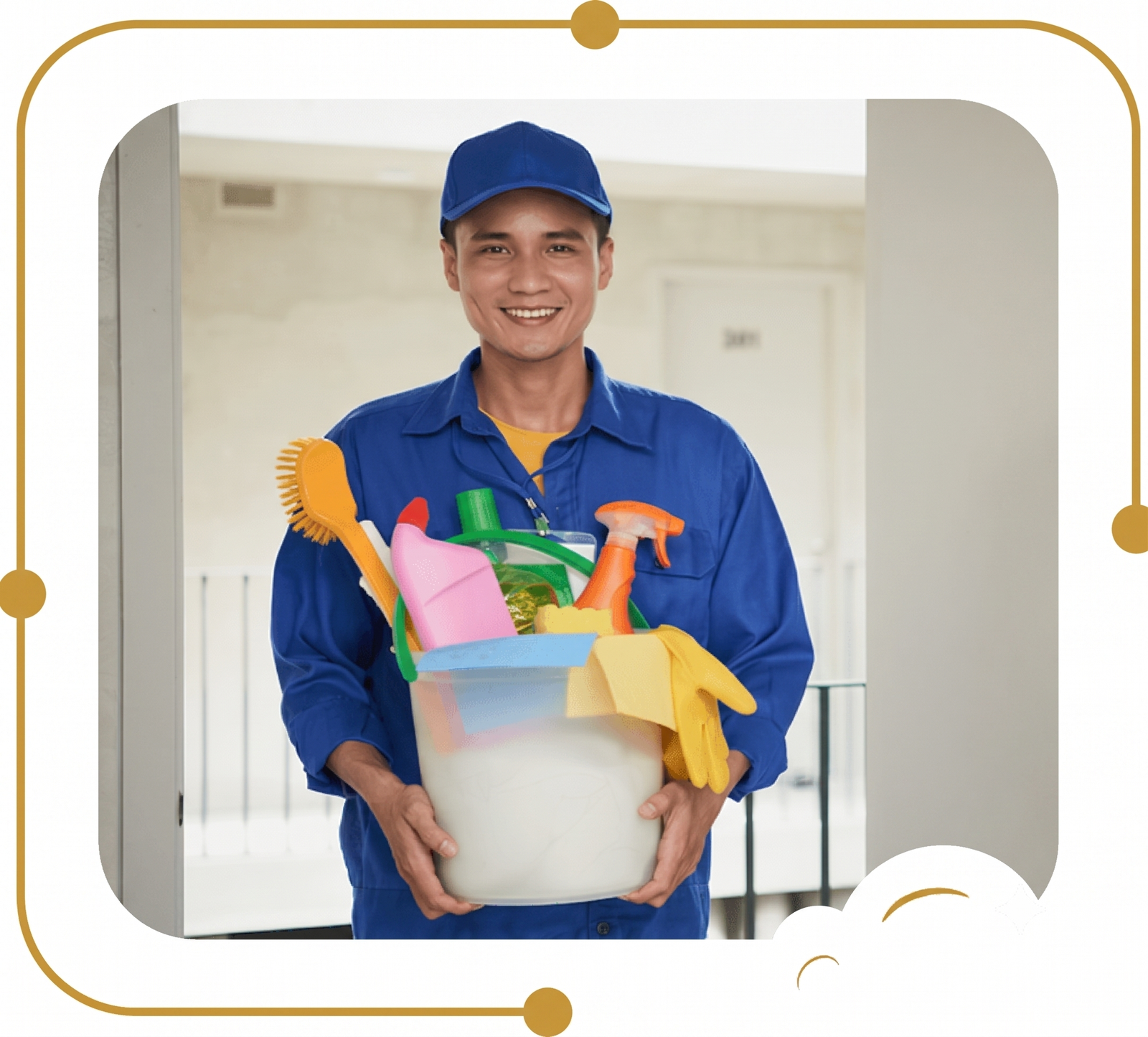 Cleanora Professional Cleaning Team at Work