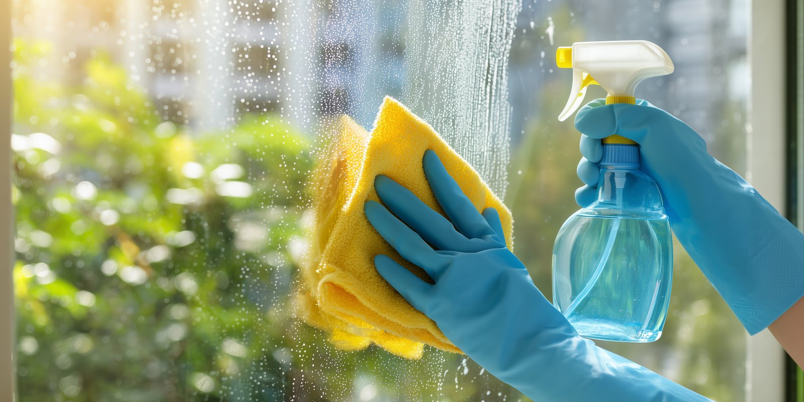 Cleanora professional window cleaners delivering streak free exterior glass washing